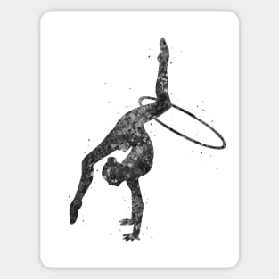 Rhythmic gymnastics hoop Sticker